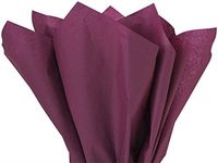 Burgundy Tissue Paper 20 Inch X 30 Inch - 48 Sheet Pack Premium Quality Gift wrap Tissue Paper A1 bakery supplies Made in USA