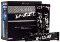 Nugenix GH-Boost - Advanced Secretagogue Accelerator, HGH Booster and Sleep Supplement for Men, GABA, Glutamine, Lysine, Arginine, Ornithine, Tea-Berry Blast - 30 Pack