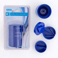 Pill Crusher 4-n-1 with Splitter Storage Drink Cup, Case of 48