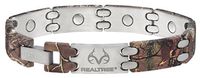 Sabona Real Tree Camo Stainless Sport Magnetic Bracelet, Medium