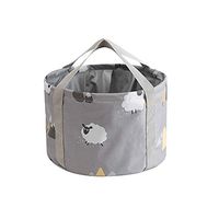 Collapsible Bucket for Camping,Portable Multifunctional Foldable Collapsible Outdoor Wash Basin Bucket for Beach, Travel, Camping, Fishing, Gardening, Car Washing