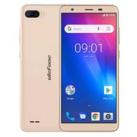 Parfortune Mobile Phones HA S1, 1GB+8GB, Dual Back Cameras, Face Identification, 5.5 inch Android GO 8.1 MTK6580 Quad-core 64-bit up to 1.3GHz, Network: 3G, Dual SIM(Black) (Color : Gold)