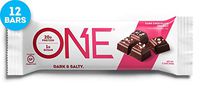ONE Protein Bars, Dark Chocolate Sea Salt, Gluten Free Protein Bars with 20g Protein and only 1g Sugar, Guilt-Free Snacking for High Protein Diets, 2.12 oz (12 Pack)