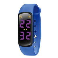 Semoic Potty Training Watch - Baby Reminder Timer - Urinal Trainer for Girls and Boys -LED Display, 9 Loop Songs - Blue