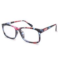 Nearsighted Oversize Myopia Glasses Everyday Use Mens Womens -0.50 Multi-Colored Distance Glasses (NOT Reading Glasses)