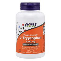 NOW® L-Tryptophan, 1000 mg, 60 Tablets