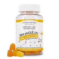 Vegetarian Naturals® Kids Whole Life™ Omega 3 DHA Vegan Vitamin Gummies Supplement, Gluten Free, 275mg Per Serving, 60 Count