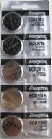 Replacement Batteries Energizer CR2016 for Cayeye, Sigma, Knog, Planet Bike & Mnay Others. Card of 5.