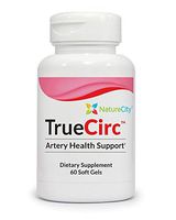 True-Circ Artery Support with AstaReal, MenaQ7, EVNol SupraBio - Heart Health