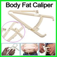 Body Fat Caliper Tester Analyzer with Measure Charts Fitness Keep Health Slim