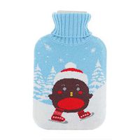 Warm Cute Hot-Water Bottle Water Bag Water Injection Handwarmer Pocket Cozy Comfort,K