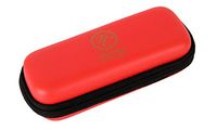 Red Zipper Pouch Travel Carry Case Bag for Cigar, Organization, and More