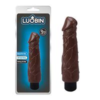 Personal Massager Realistic Textured and Powerful Suction Cup Waterproof Adult Toy Women Pleasure Toy (Color : Brown)