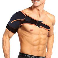 LLMLCF Shoulder Brace Support Breathable Neoprene Strap Wrap Belt Support Band Pad for Rotator Cuff Injury Prevention Frozen Shoulder Pain Sprain Soreness