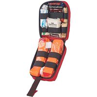 Gunshot Wound First Aid Kit with 2/ High Visibility Orange CAT Tourniquets
