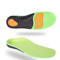 Arch Support Orthotic Insoles Plantar Fasciitis Professional Arch Pain Flat Feet High Arch Orthotic Insoles for Men & Women & Kids ((1 Pair) M: Women 9.5-11 / Men 8.5-10)