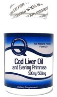 Cod Liver Oil Concentrate and Evening Primrose 500mg/500mg 200 Capsules ^GLS