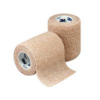 Coban Self-Adherent Wrap Color: Tan Size: 4" x 5 yds., each - Model 568724
