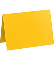 A9 Folded Card (5 1/2 x 8 1/2) - Sunflower Yellow (50 Qty.)
