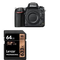 Nikon D750 FX-format Digital SLR Camera Body w/ 64GB Memory Card