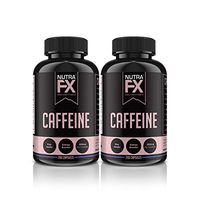 FX Supplements Caffeine Pills - 200mg, 200 Count (2-Pack)