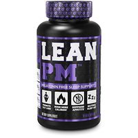 Lean PM Melatonin Free Fat Burner & Sleep Aid - Night Time Sleep Support, Weight Loss Supplement & Appetite Suppressant for Men and Women - 60 Caffeine Free, Keto Friendly Diet Pills