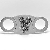 Eagle Cigar Cutter – Double Guillotine Blades – in Gift Box