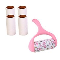 JWShang Lint Roller, Clothes Roller with 5 Refills 300 Sheets Pet Hair Remover Sticky Roller Lint Remover Brush for Pet Hair Dust Carpet Furniture Couch