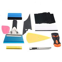 Sala-Store - Useful Car Wrapping Application DIY Kit Vinyl Sheet Squeegee 10pcs Window Tint Tools