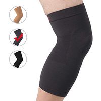 +MD Knee Compression Sleeve (2 Pack) with Gel Pad for Meniscus Tear, Arthritis, ACL, MCL Running, Joint Pain Relief, Injury Recovery,Workout, Basketball, Sports, Knee Support Brace for Men & Women