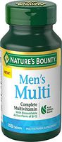 Nature's Bounty Complete Men's Multivitamin, 100 Tablets