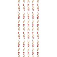 San Francisco 49ers Paper Straws, 72 ct