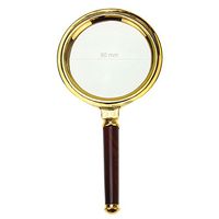 Starsource 10X Magnifying Glass Lens Map Reading Powerful Jewel Distortion Magnifier 90mm