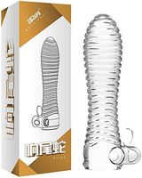 Taroi Adullt Toy for Pleasure Couple Sex Enhancing Privacy Vibrating Pennis Extender Sleeve Enlargement Stimulator Massager Adult Six Toys Realistic Pennis Sleeves for Men