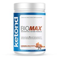 Ketond BioMax — Bioidentical Ketone Supplement — High-Performance Supplement with goBHB-D — Caramel Macchiato (15 Servings)
