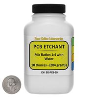 Printed Circuit Board Etchant [PCB] Dry Powder 10 Oz in a Space-Saver Bottle USA