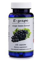 Hekma Center Pure Extract of Grape Seed - Vitis Vinifera - 100 Capsules - Vegan