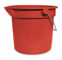 Pail, 3-1/2 gal., Red
