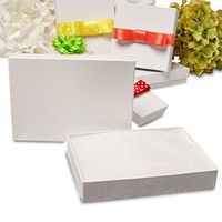 White Glossy Jewelry Box | Quantity: 100 | Width: 3 1/2"