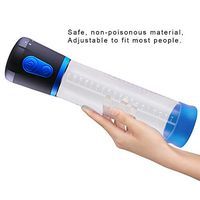 Shipped from US Whisper Quiet Séxual Énhancement Silicone Pump for Men S-TiMu-Lation Beginner and Advance 3 AAA Battery (Not Include) 100% Brand New