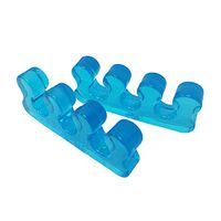 One Pair Toes Spacers Blue Toe Stretcher, Toes Separator, Bunion Toe Separator, Stop Foot Pain and Boost Athletic Performance (One Pair)