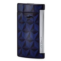 S.T. Dupont Blue Graphic Head Slim 7 Lighter