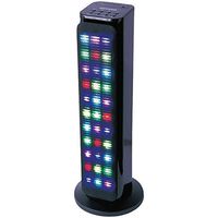 Sylvania SP355 Bluetooth Tabletop Plasma LED Tower Speaker, Black (Certified Refurbished)