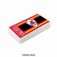 Worthy Promo NFL Kansas City Chiefs Party Favors & Party Supplies Tissue Packs 10-Pack