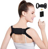 Aaiffey Posture Corrector for Women Men & Children,Adjustable Invisible Back Corrector Brace Shoulder Spinal Clavicle Support Women Upper Back Brace (C017)