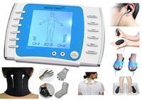 Neck Pain and Headaches Medicomat-21H Treatment Chronic Pain Relief Dizziness Nausea Acupuncture Neck Silver Conductive Support Headache Symptoms