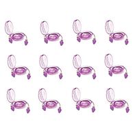 Moldex Rockets Reusable Corded Earplugs with Plastic Carrying Case, Lot of 12