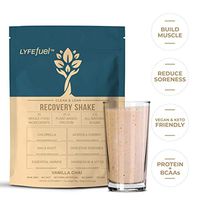 Post-Workout Recovery Shake by LYFE Fuel | All-in-One Sports Nutrition Drink for Rapid Muscle Replenishment | 25g Plant Based Protein Powder + Essential Amino Acids & Key Nutrients (Vanilla - 2 lb)