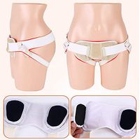Hernia Belt Truss for Single/Double Inguinal or Sports Hernia, Hernia Support Brace for Men for Women Relief Recovery Strap with 2 Removable Compression Pads Comfortable Material