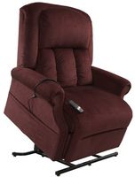 Mega Motion Superior - Heavy Duty Lift Chair - Bordeaux (curbside delivery)